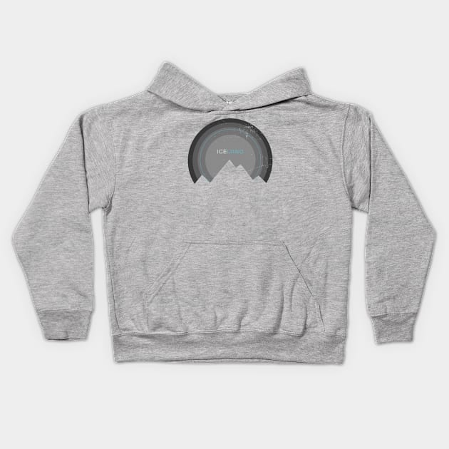 iceland Kids Hoodie by pholange